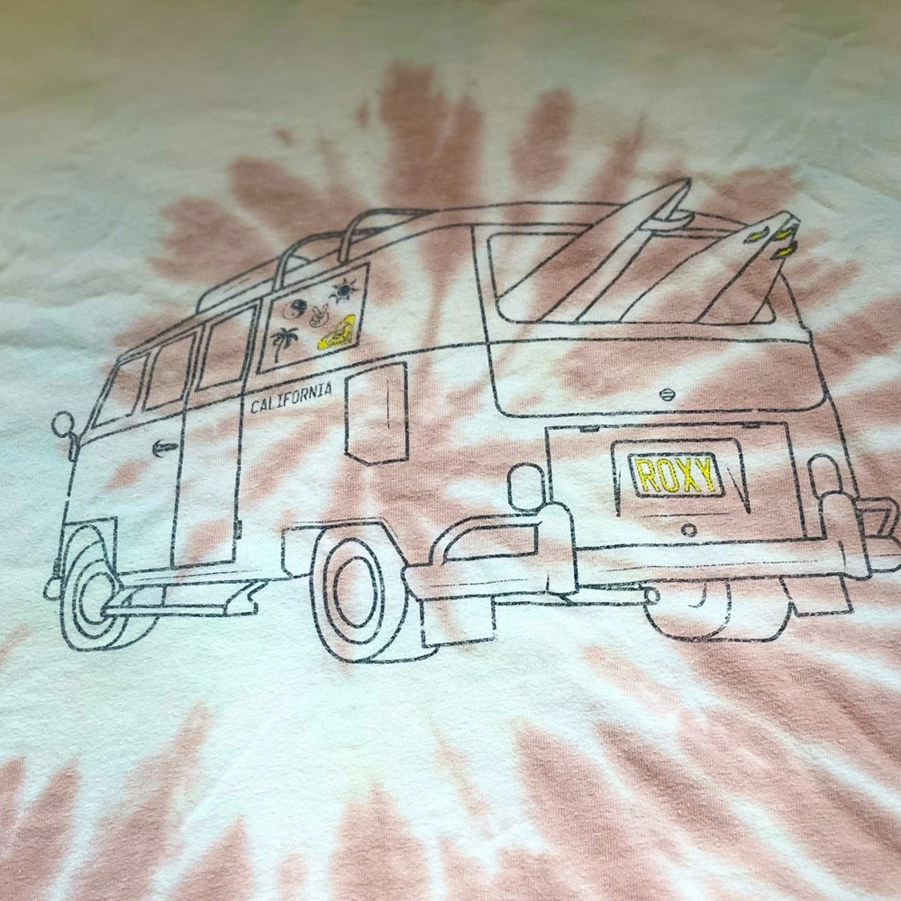 Roxy tie dye shirt